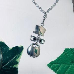 Mustache Beard Man Necklace New